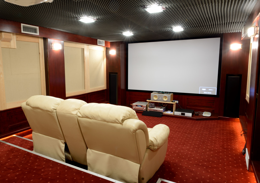 A well-designed home theater setup